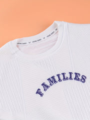 2pcs Boys Teen Casual Round Neck T Shirt & Shorts Set For Summer