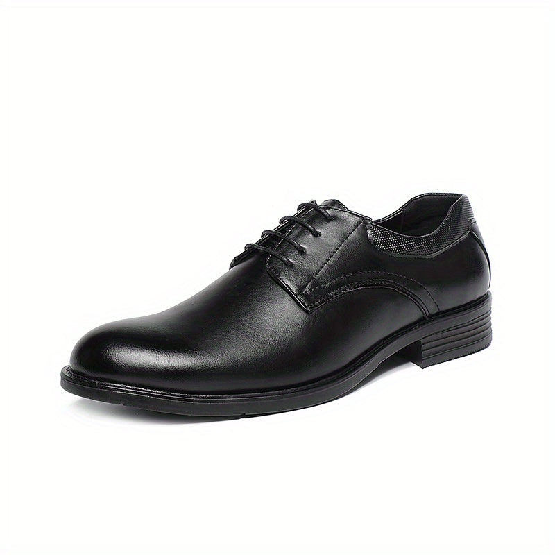 Men's British Style Derby Shoes Retro Wear resistant Non Slip Formal Shoes