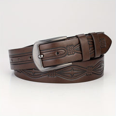 Men's Retro Buckle Belt for Pants Jeans