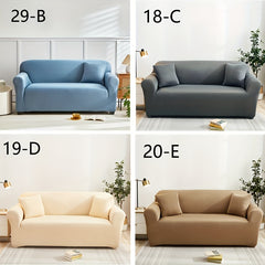 Leaf Printed Sofa Slipcover Non Slip Couch Cover Soft Breathable Elastic