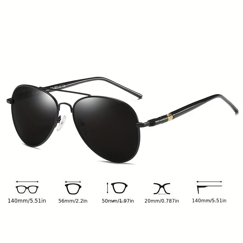 Polarized Sunglasses for Men Driving Sun Glasses Vintage Pilot UV400