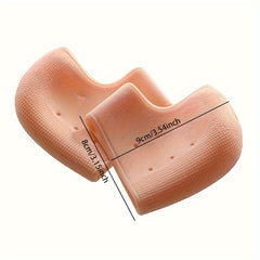 2pcs Silicone Heel Stickers Protect Cracked Feet Foot Protector