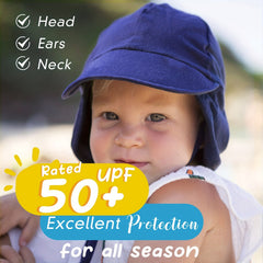 Baby Sun Hat UPF 50 UV Protection Cotton Toddler Hats Boys Girls