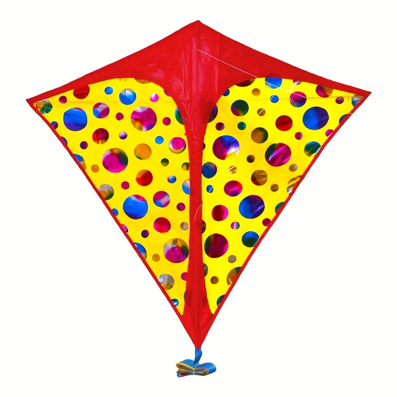 Colorful Kite With Long Tails Easy To Fly - Outdoor Entertainment