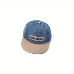 Kids Sunshade Breathable Baseball Cap Letter Embroidery Adjustable