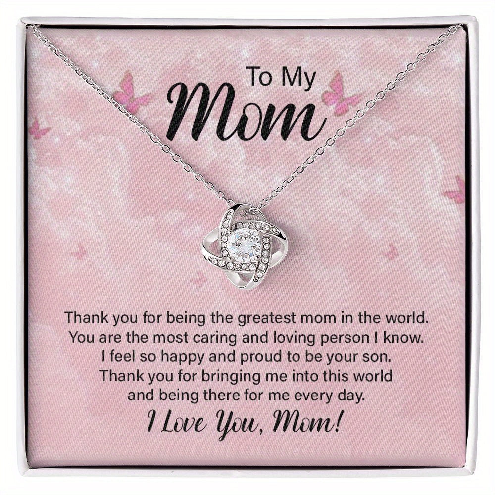 Mother's Gift Pendant Necklace Holiday Party Gift For Mom