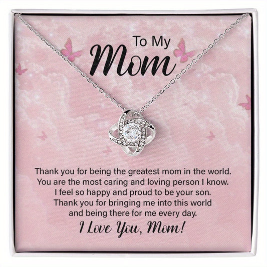 Mother's Gift Pendant Necklace Holiday Party Gift For Mom
