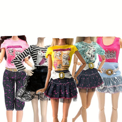 Doll Dress Clothes Pants Outfit Skirt For 29 Doll Accessories Child's Toys