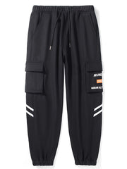 Men's Casual Slim Fit Retro Loose Jogger Cargo Pants