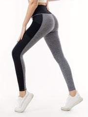 Quick Dry Butt Lifting High Waist Leggings with Pocket