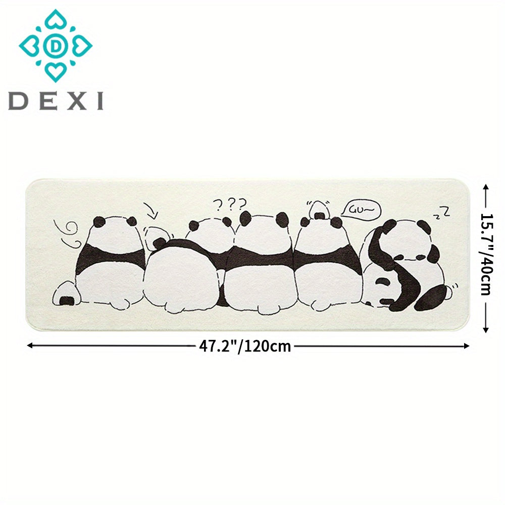 Plush Fluffy Rug Panda Shag Furry Area Rug