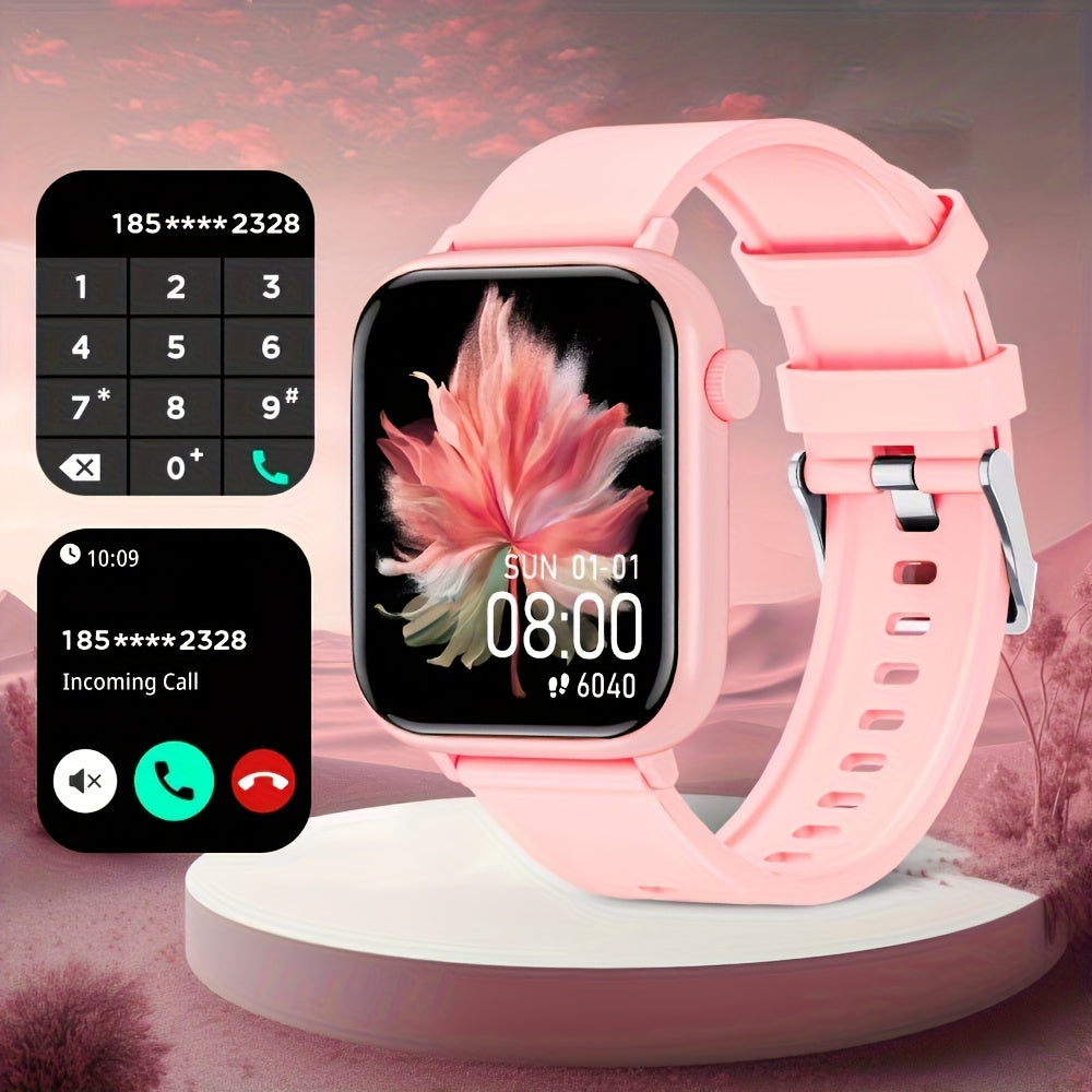 LAXASFIT High Smart Watch 4 HD Display Multiple Sports AI Voice Control