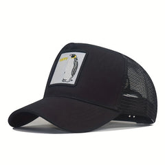 Adjustable Animal Embroidery Baseball Cap for Outdoor Sport