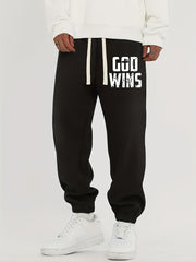 Men's Ok Graphic Print Sweatpant Casual Loose Jogger Pants