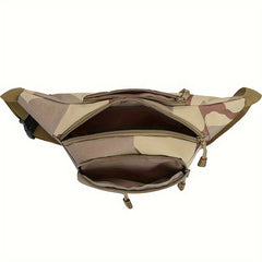 Waterproof Camo Waist Bag Chest Pack for Outdoor Camping Travel