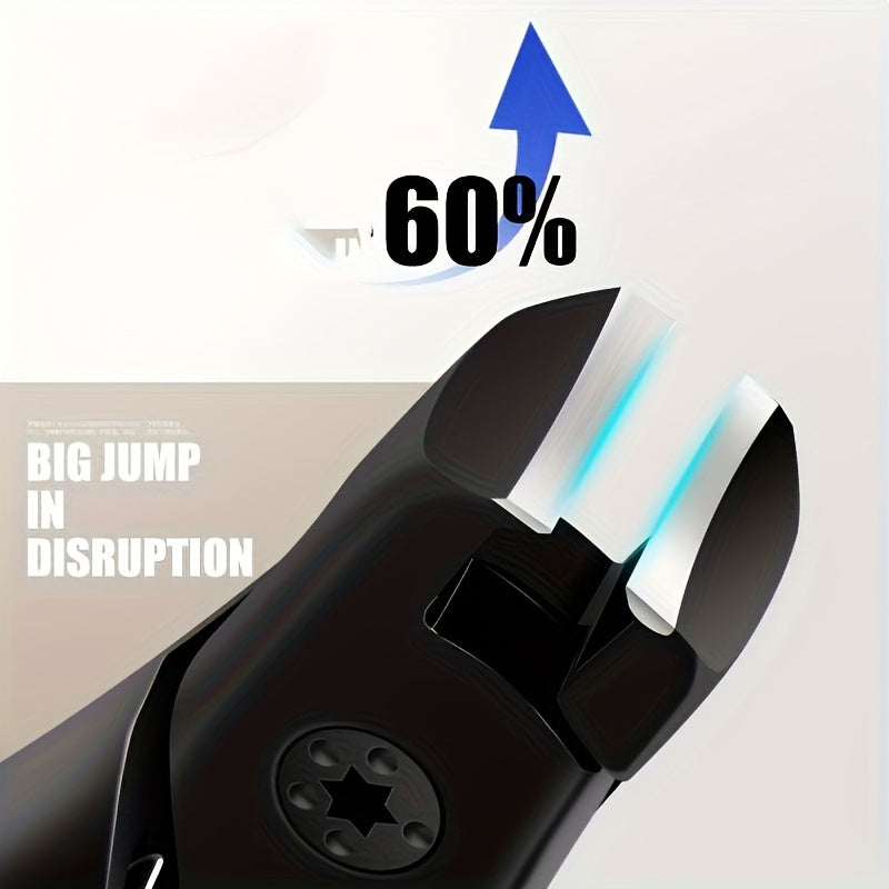 Stainless Steel Nail Clipper Large Opening Nail Cutter Manicure Tool