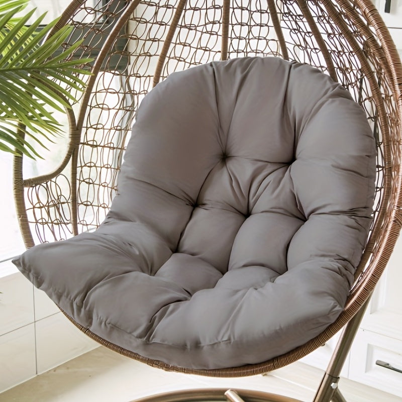 Rattan Bassinet Chair Cushion, Removable Washable Swing Seat Large Cushion
