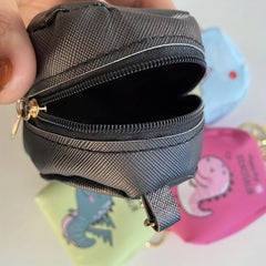 Small Dinosaur Coin Purse Portable Storage Bag for Outdoor Travel
