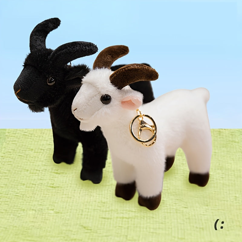 SNUGGLEON Plush Goat Pendant Keychain