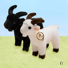 SNUGGLEON Plush Goat Pendant Keychain