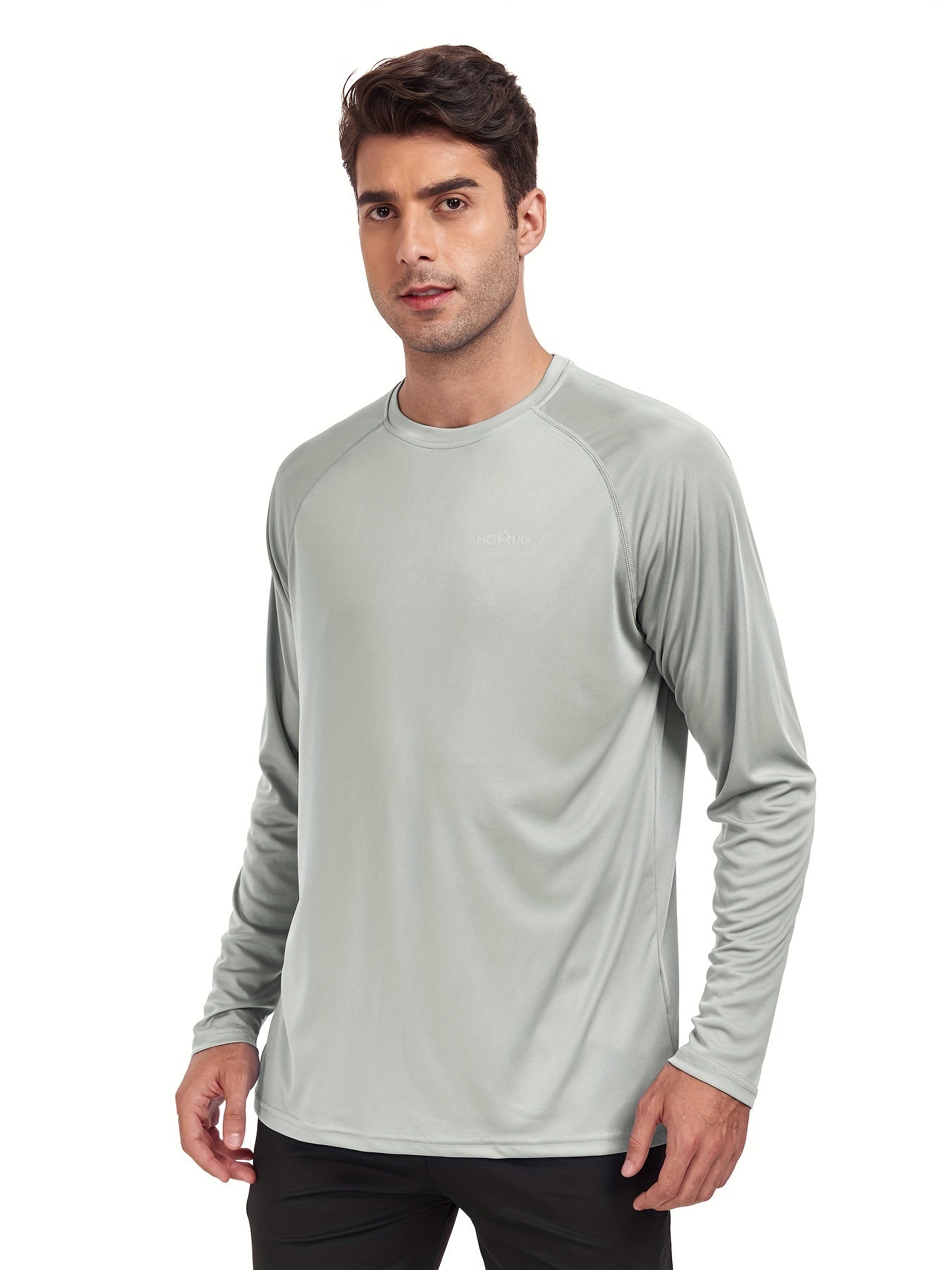 Men's Sun Shirt UV SPF UPF 50 Sun Protective Sweatshirt Fishing