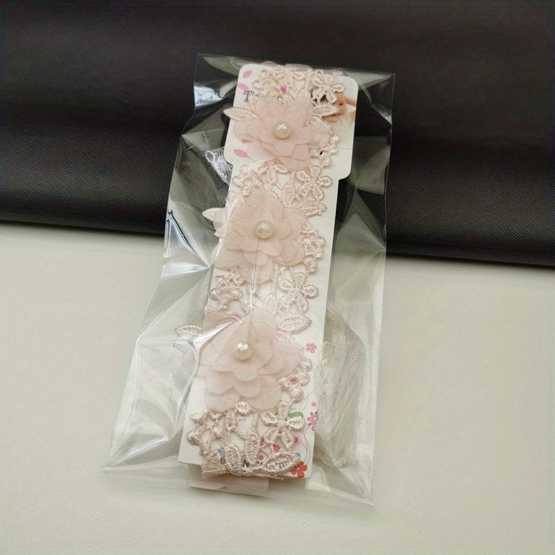 Cute Lace Flower Headband for Baby Girls