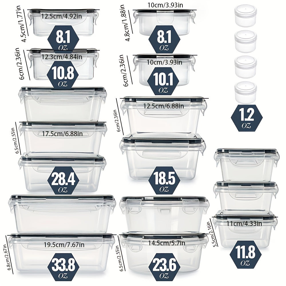 20pcs Plastic Refrigerator Storage Box Labels Fresh Keeping Box
