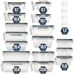 20pcs Plastic Refrigerator Storage Box Labels Fresh Keeping Box