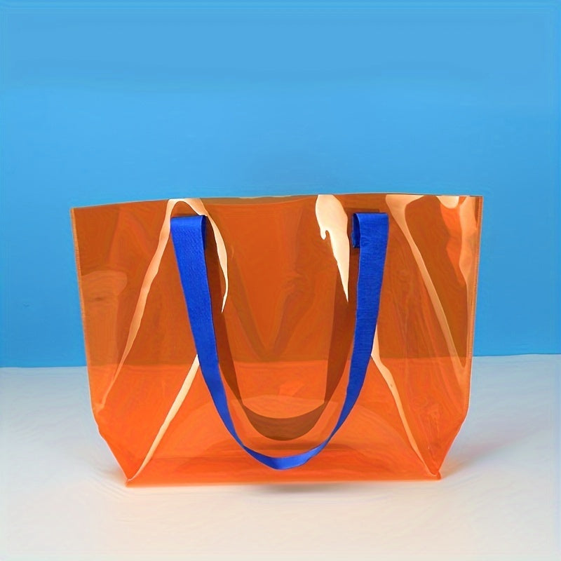 Laser PVC Tote Bag Clothing Store Shopping Bag