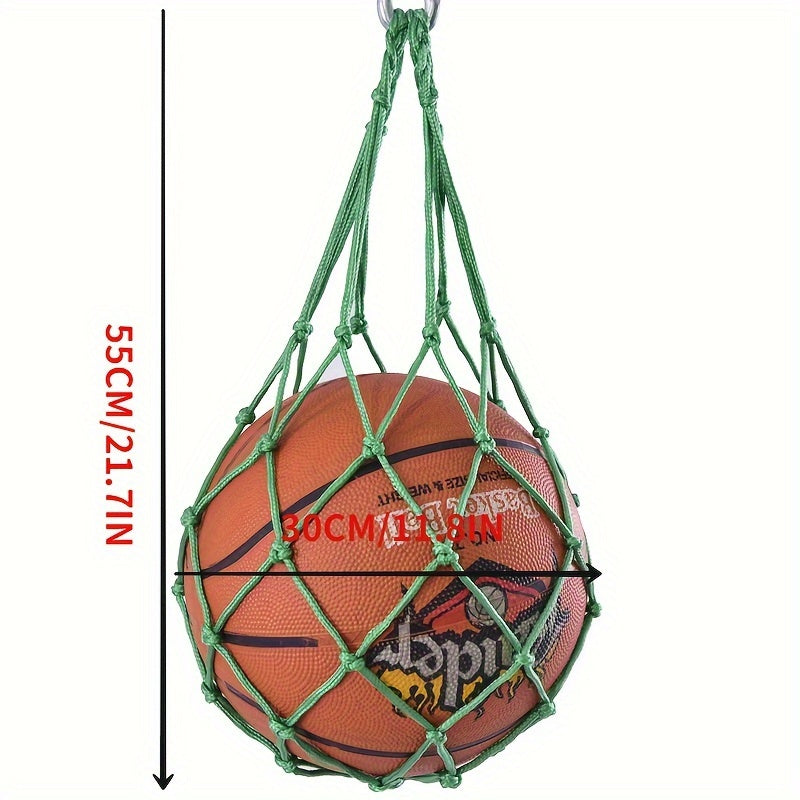 Thickened Nylon Braided Basketball Net Bag Football Volleyball Storage