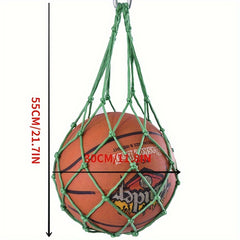 Thickened Nylon Braided Basketball Net Bag Football Volleyball Storage