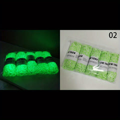 Glow In The Dark Yarn Luminous Cotton Soft DIY Knitting Crocheting Supplies