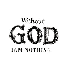 God's Letter Washable Iron On Decals for DIY T Shirts Hoodies & More