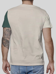 Men's Block T shirt Hip hop Style Casual Round Neck Tees For Summer