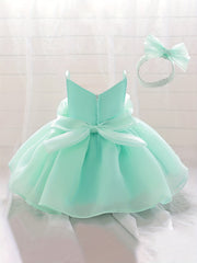 Mesh Puffy Princess Dress for Baby Girls