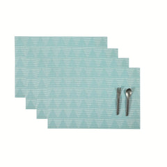 Plastic Placemats Heat Insulation Place Mats for Kitchen Table