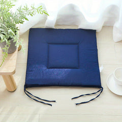 Japanese Style Chair Cushion, Washable Polyester Seat Pad