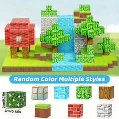 Magnetic Building Blocks Kids' Cube Toy Birthday Gift for Boys and Girls