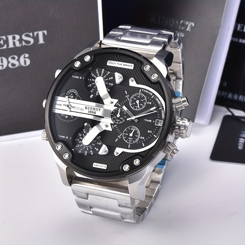 Stainless Steel Teen s Watch Large Dial Wrist Watch For Teens