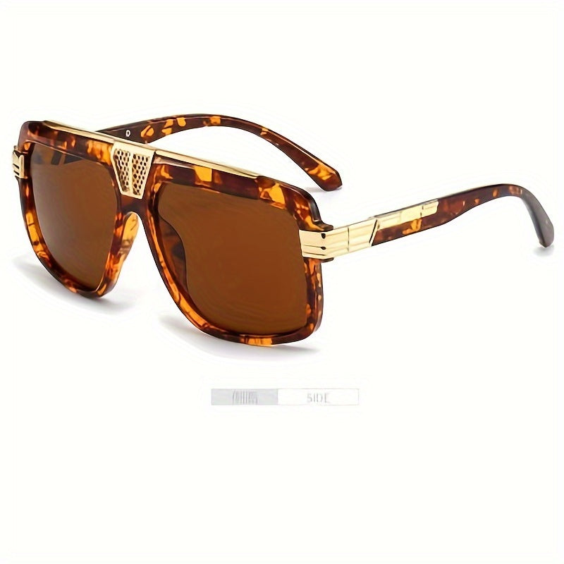 Men's Square Frame UV Protection Sunglasses