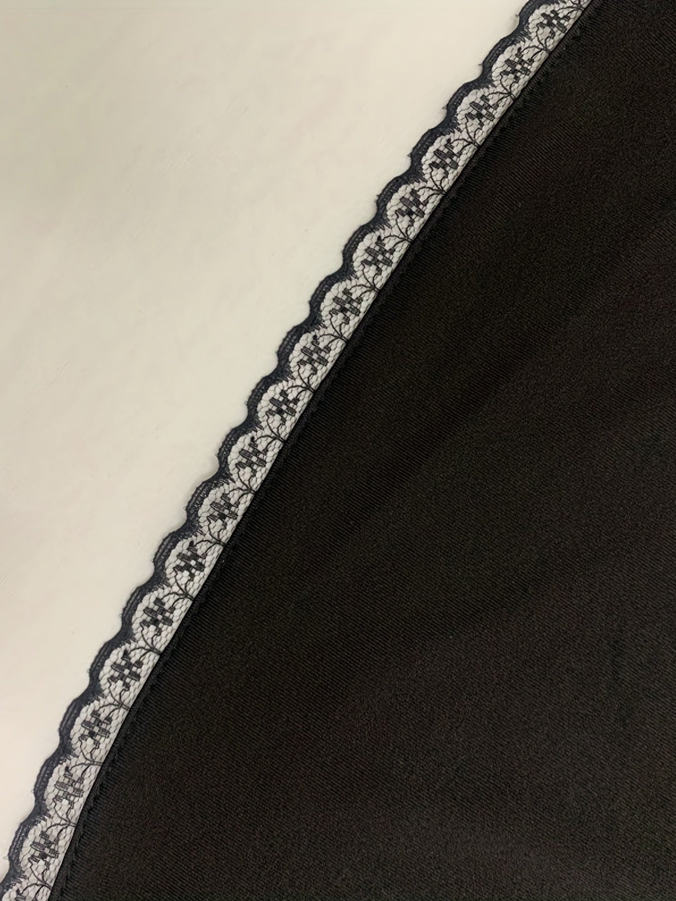 Lace Split Skirts Solid Elastic Waist Sexy Skirts Women's Clothing