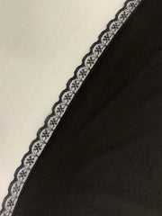 Lace Split Skirts Solid Elastic Waist Sexy Skirts Women's Clothing