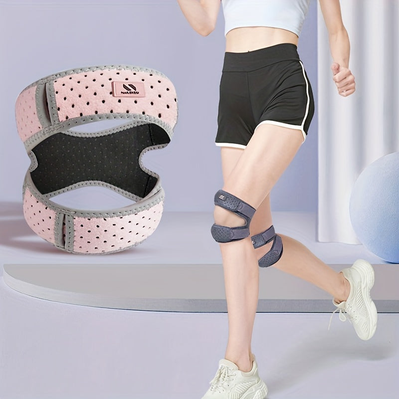 Adjustable Sports Knee Pads for Patella Protection - 2pcs