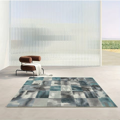 Abstract TPR Backing Soft Carpet Vintage Floor Mat