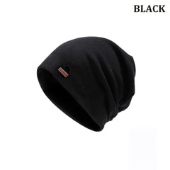 Men's Thin Cotton Beanie Hat Winter Cap