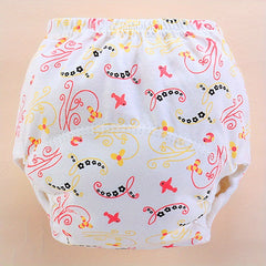 Reusable Infant Training Pants, Washable Cotton Cloth Diapers