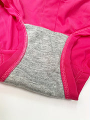 Seamless Comfort Full Brief Panty with Button Detail