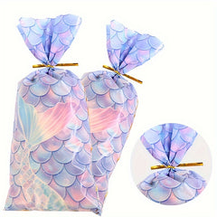 Mermaid Themed Goodie Bags for Party Favors and Gifts