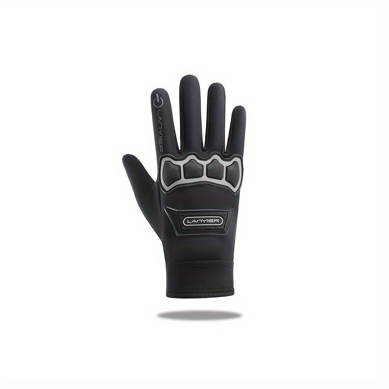 Thick Warm Windproof Cycling Gloves Touch Screen Fitness Gloves