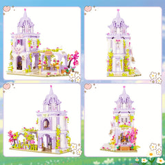 Building Blocks Set Garden House Building Toys Villa Blocks Set